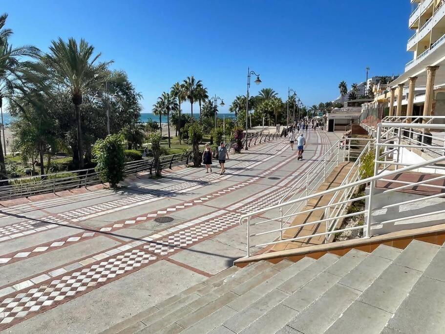 Estudio Miramarprimera Linea Playa Amazing Views Benalmádena Kültér fotó